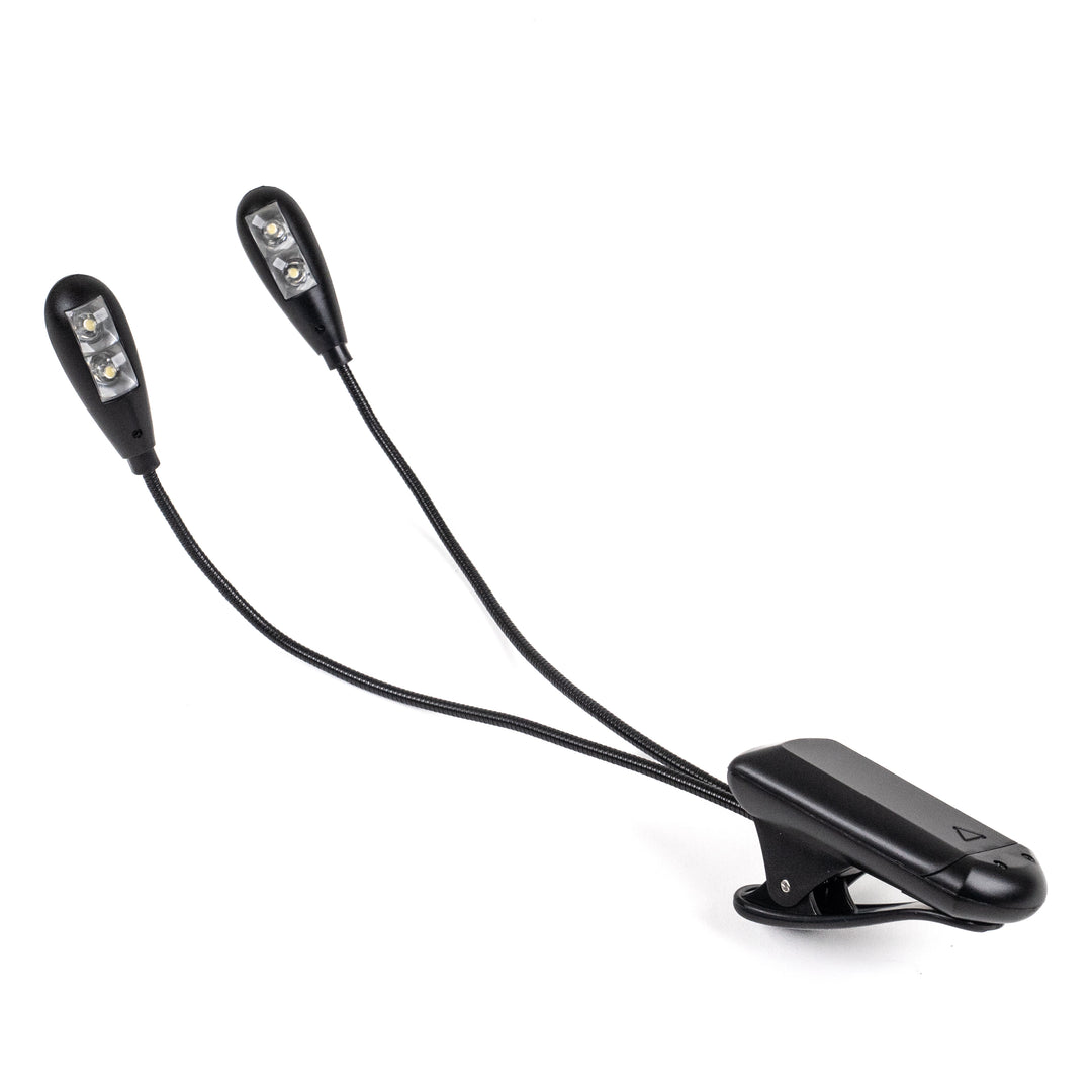 Grooveland Lámpara de Partitura LED Doble