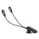 Grooveland Lámpara de Partitura LED Doble