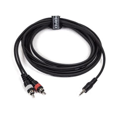 Perfex Cable Adaptador Minijack a 2x RCA Phono (3m)