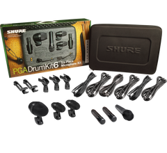 Shure PGA Drumkit 6 Paquete de Micrófonos para Batería