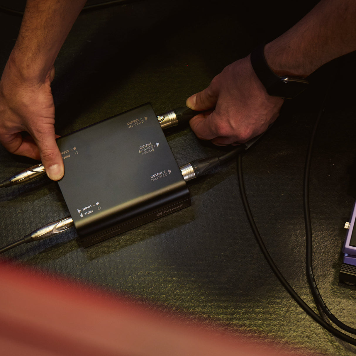 Palmer RIVER inn - Caja DI activa de 2 canales