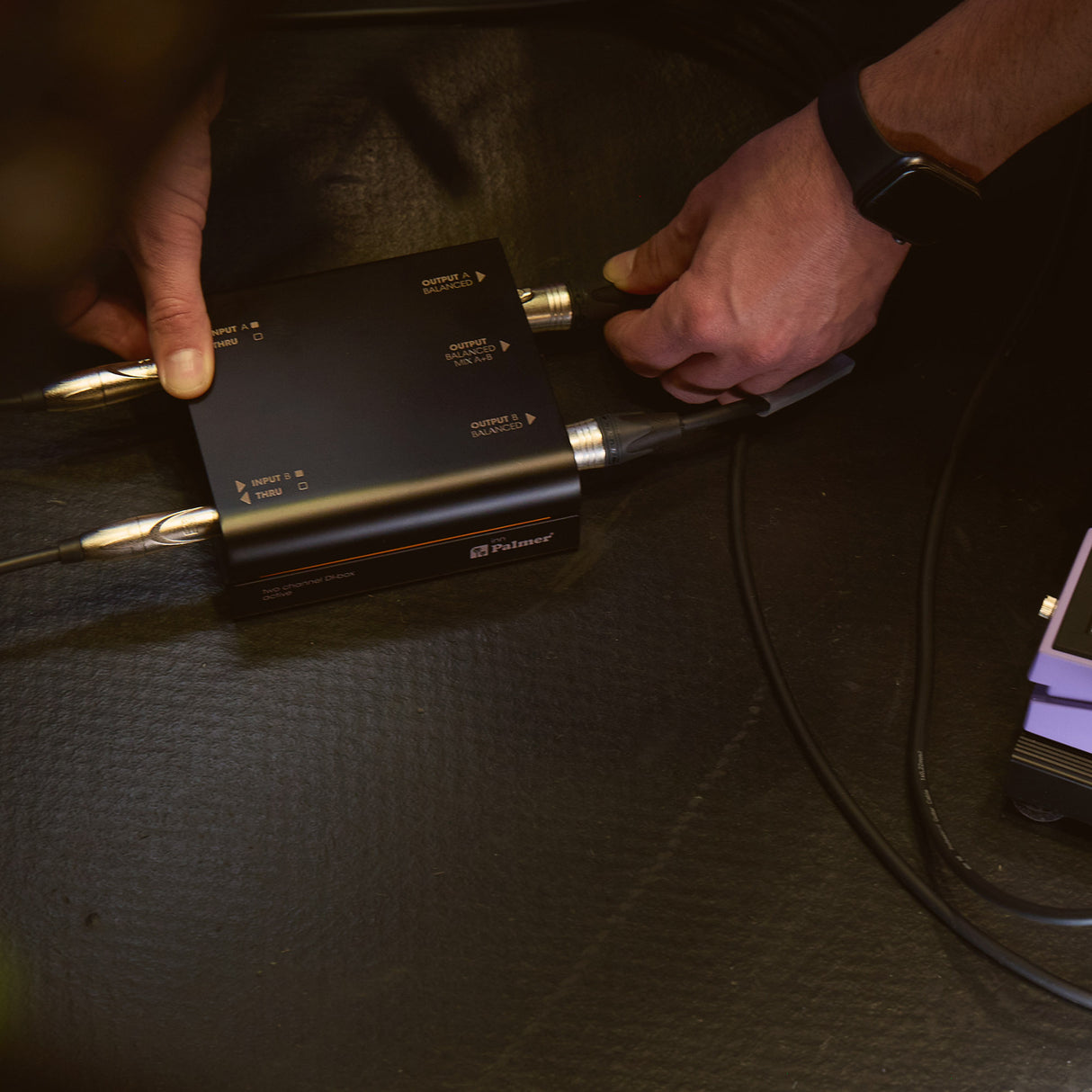 Palmer RIVER inn - Caja DI activa de 2 canales