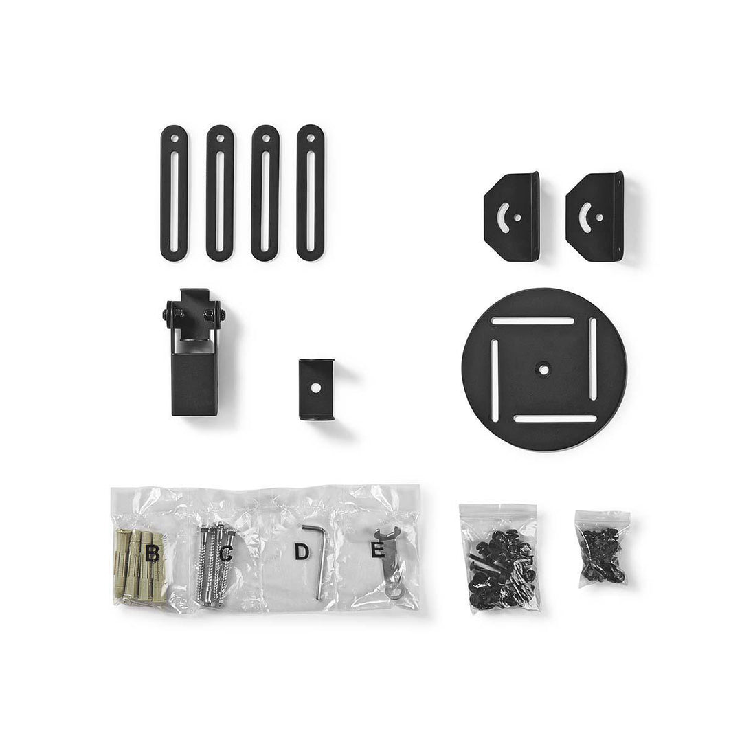Soporte de Techo para Proyector Totalmente Ajustable (Negro, 10kg)