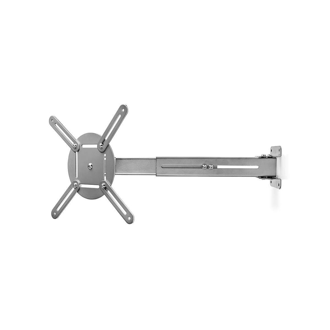 Soporte de Pared para Proyector Totalmente Ajustable (Plata, 10kg)