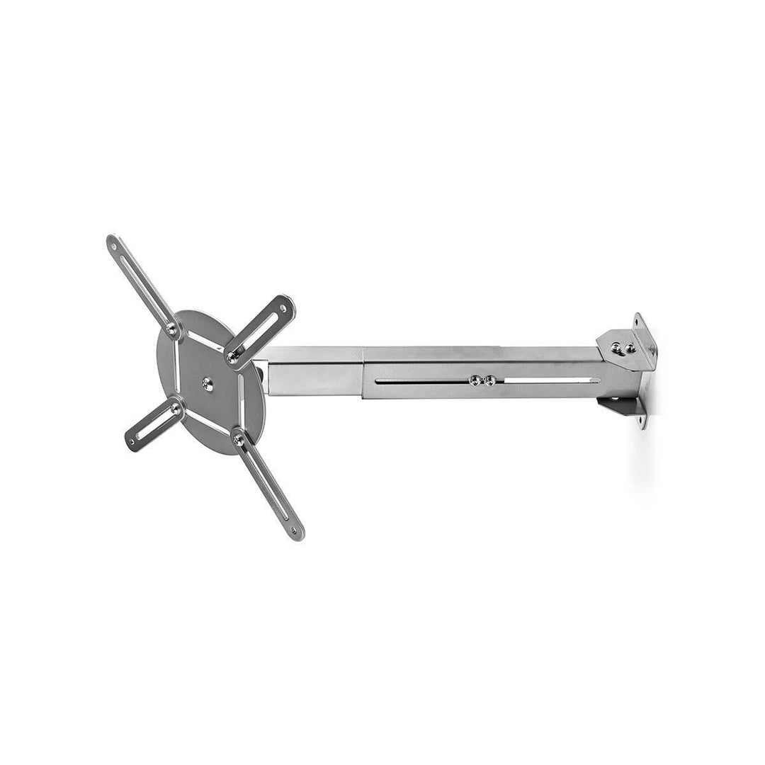 Soporte de Pared para Proyector Totalmente Ajustable (Plata, 10kg)