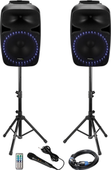 Ibiza Sound system w. USB/SD Player and Bluetooth (12")