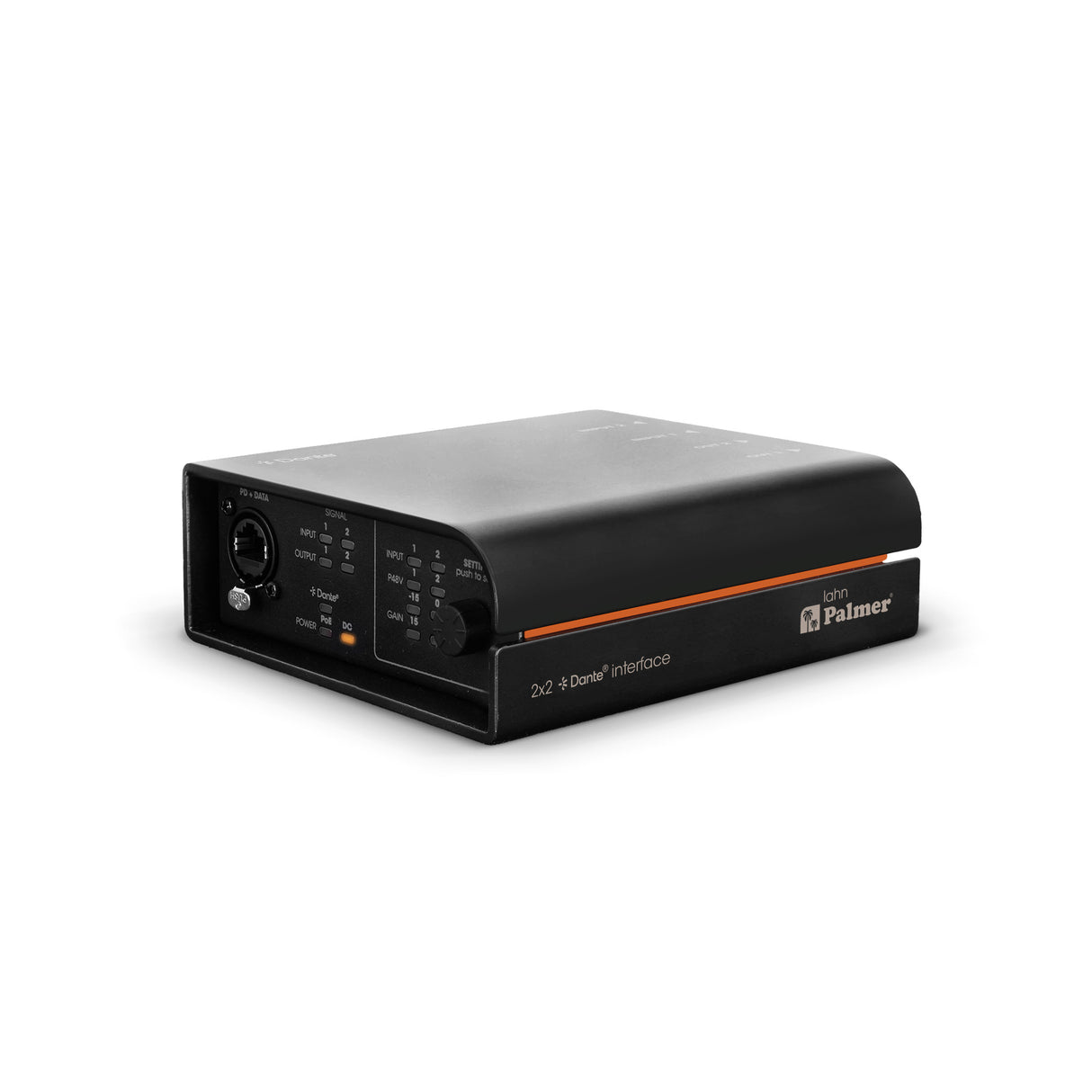 Palmer RIVER lahn - Interfaz Dante® 2x2