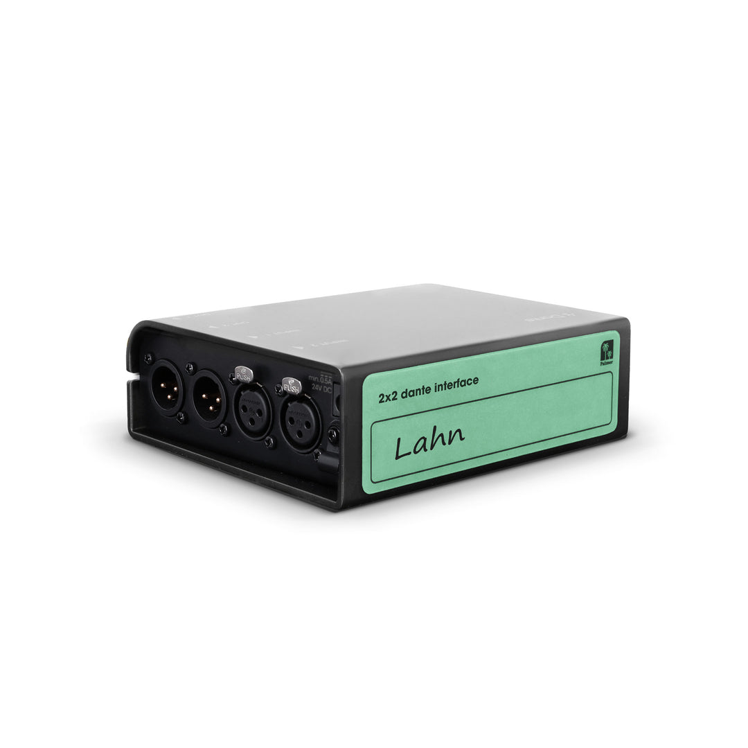 Palmer RIVER lahn - Interfaz Dante® 2x2