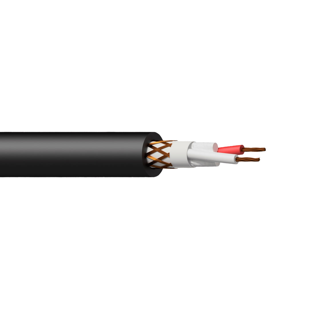 ProCab cable de micrófono 2x0,22mm2 Ø=6,8 mm, 100 metros