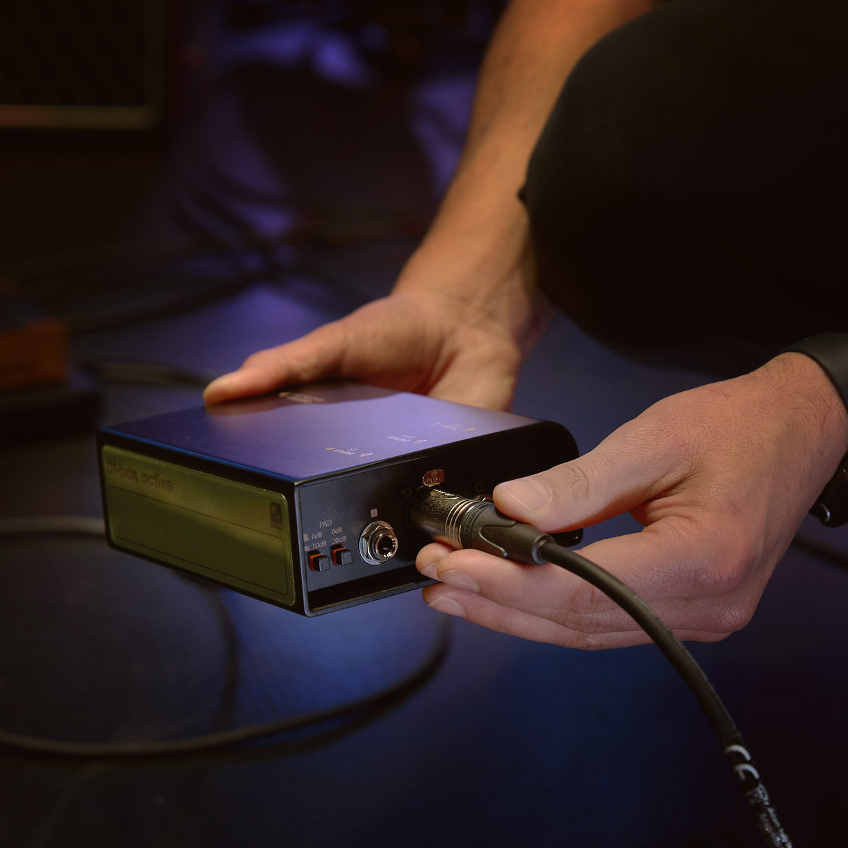 Palmer RIVER-model – caja DI activa