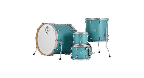 Dixon Cornerstone Maple PODCSTM422-01-QB set de cascos, Azul Quetzal satinado