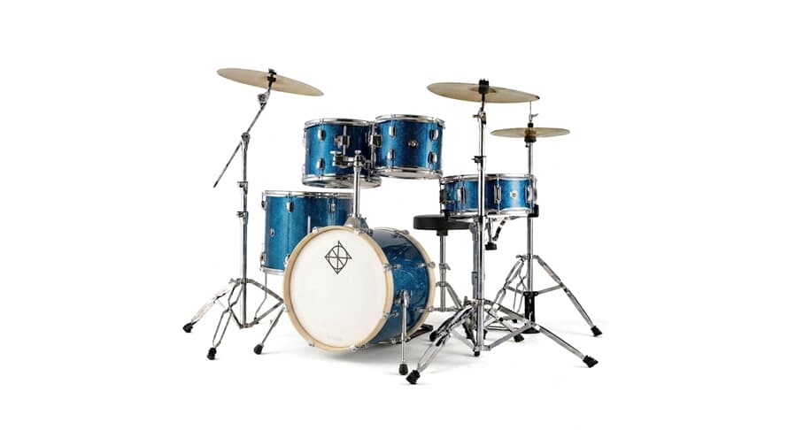 Dixon PODSP518AOBS-EU Spark batería 18", Ocean Blue Sparkle