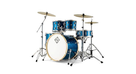 Dixon PODSP522AOBS-EU set de batería Spark 22", Ocean Blue Sparkle
