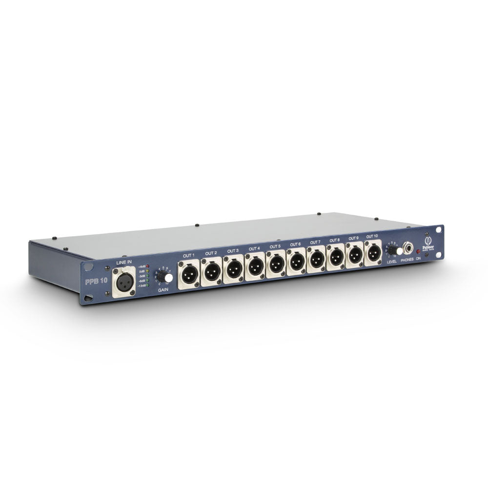 Palmer PB 10 - Patchbox de presión con 10 canales