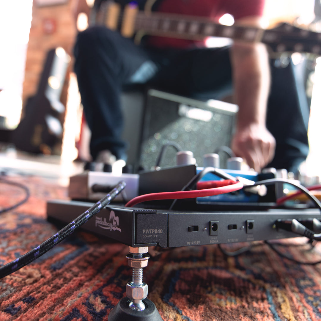 Palmer Pedalbay® 40 PB - pedalboard incl. barra de alimentación WTPB40