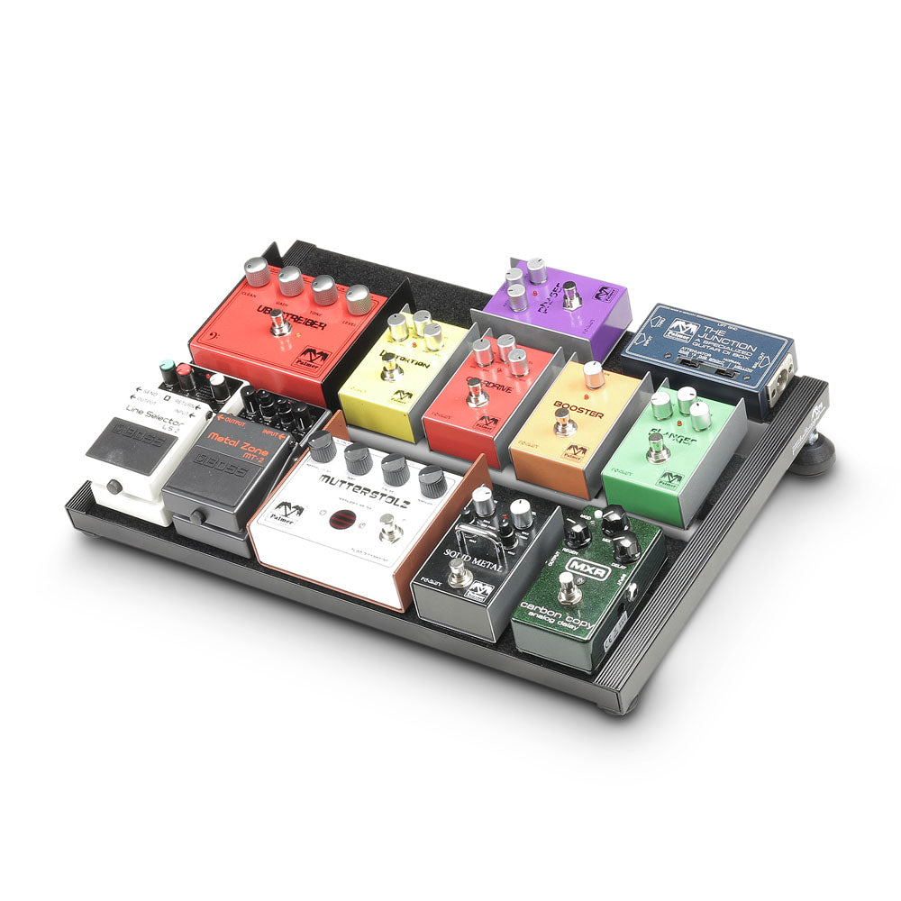 Palmer PEDALBAY® 40 - Pedalboard ligero de configuración variable con softcase protectora, 45 cm