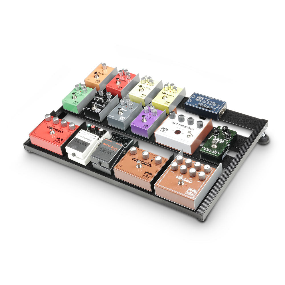 Palmer PEDALBAY® 60 L - Pedalboard ligero y ajustable con softcase protectora, 60 cm