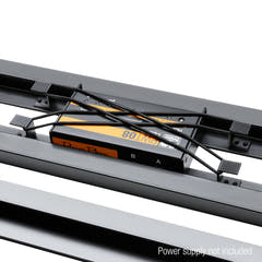 Palmer PEDALBAY® 60 L - Pedalboard ligero y ajustable con softcase protectora, 60 cm