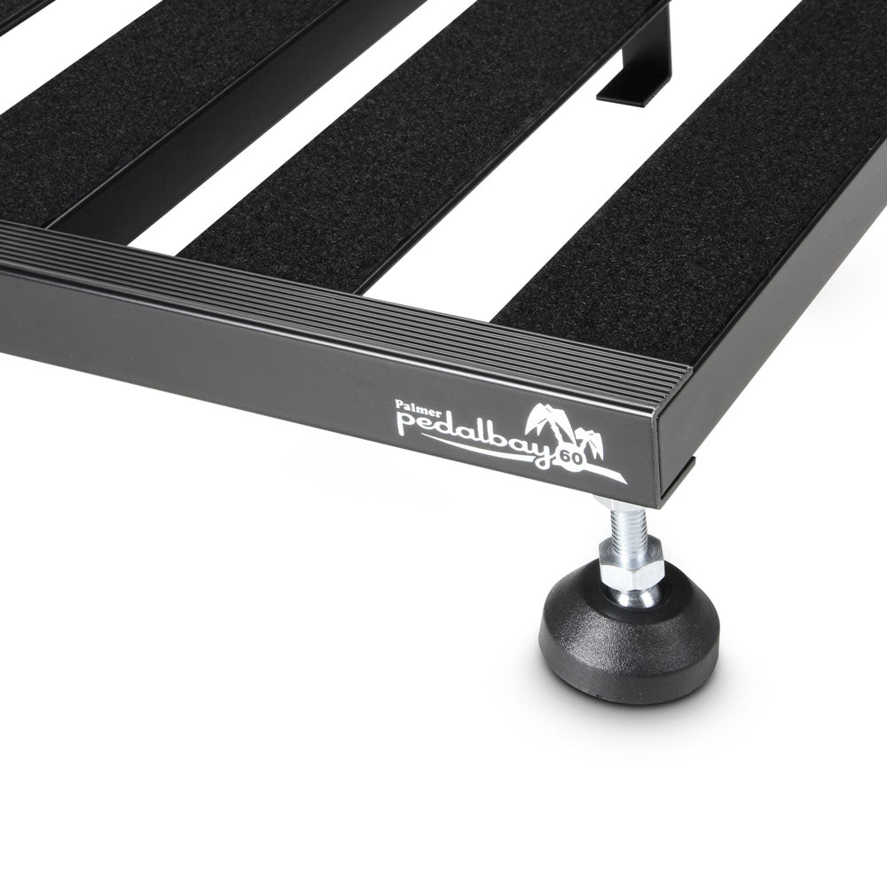 Palmer PEDALBAY® 60 - Pedalboard ligero y ajustable con softcase protectora, 60 cm