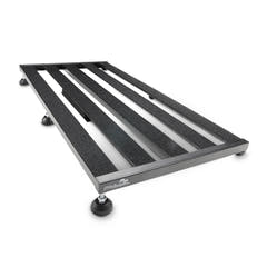 Palmer PEDALBAY® 80 - Pedalboard ligero y de configuración variable con softcase protectora, 80 cm