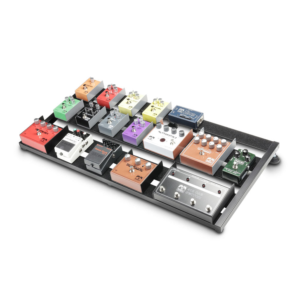 Palmer PEDALBAY® 80 - Pedalboard ligero y de configuración variable con softcase protectora, 80 cm
