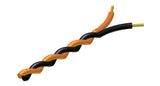 ProCab snoet kabel 2 x 0,5 mm² sort - Orange 100 meter