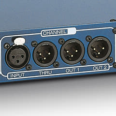 Palmer PRMMS - Caja splitter de micrófono de 4 canales