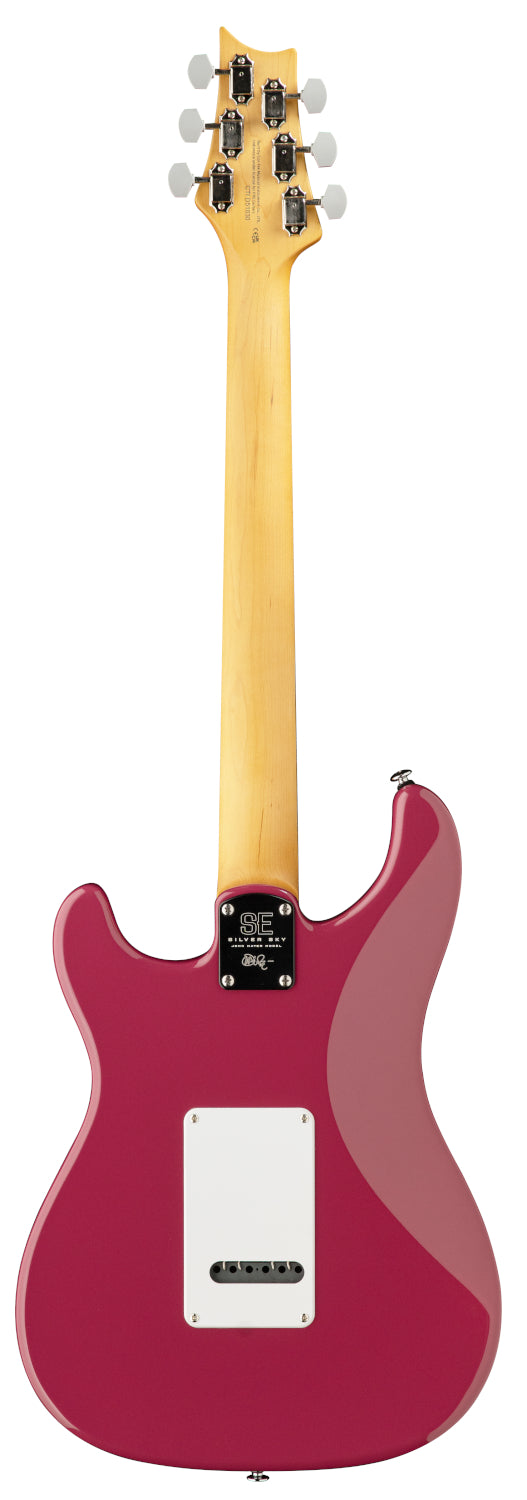 PRS SE John Mayer Silver Sky Electric Guitar (Dragon Fruit)