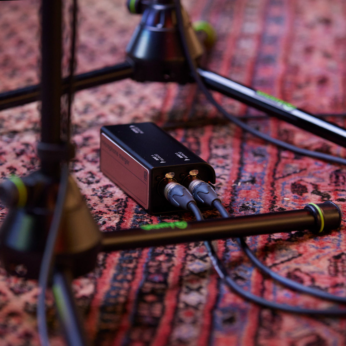 Palmer RIVER tauber - Caja de interconexión pasiva para micrófonos