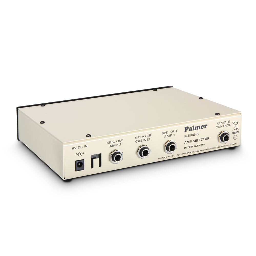 Palmer TINO SYSTEM – Sistema de conmutación para 2 amplificadores de guitarra a 1 pantalla con entrada remota