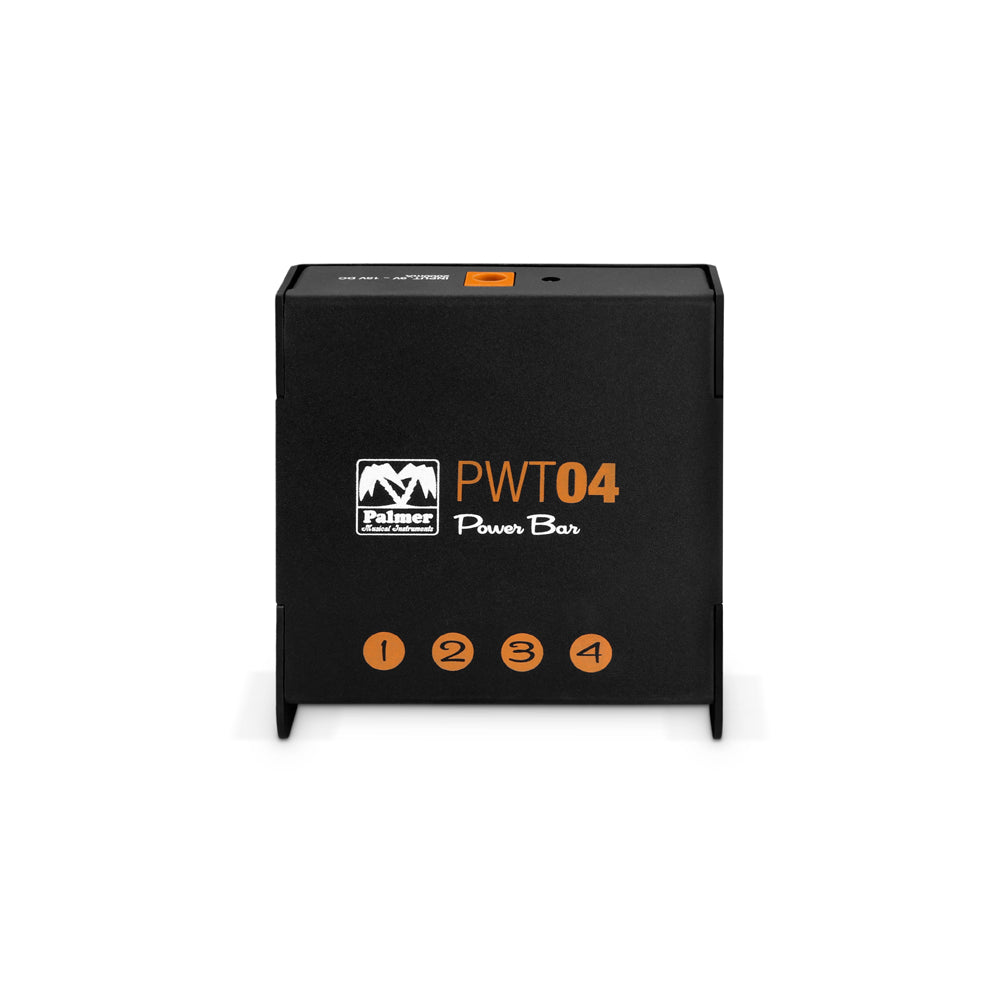 Palmer PWT 04 - Fuente de alimentación universal para pedalboard con 4 salidas