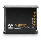 Palmer PWT 05 MK 2 – Fuente de alimentación universal de 9V para pedalboard con 5 salidas