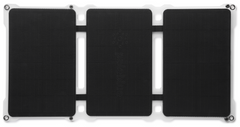 Pale Blue Approach 2 Solar Panel 21W Triple, w/bungee & storage case