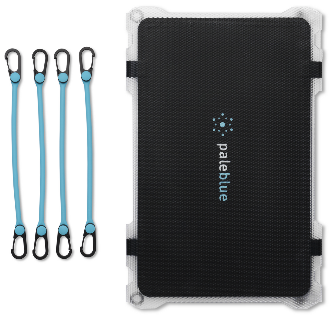 Pale Blue Approach 2 Solar Panel 21W Triple, w/bungee & storage case