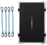 Pale Blue Approach 2 Solar Panel 21W Triple, w/bungee & storage case