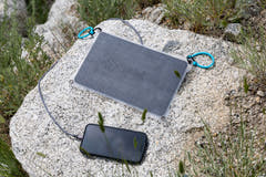 Pale Blue Approach 1 Solar Panel 7W Single, w/Grip Cords