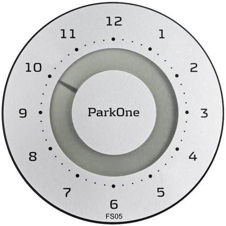 ParkOne2 Disco de Estacionamiento (Plata)