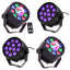 Partypack UV LED + Luces de disco