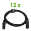 DMX Cable Pack (12x1.5m)
