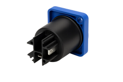 Perfex Powercon Azul Chasis Conector