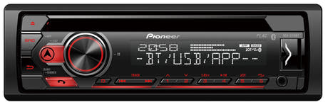 Pioneer DEH-S320BT 1-DIN Estéreo de coche con Bluetooth