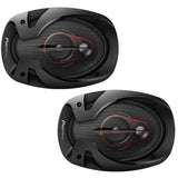 Pioneer TS-R6951S Potente Altavoz de Coche de 3 vías (6"x9")