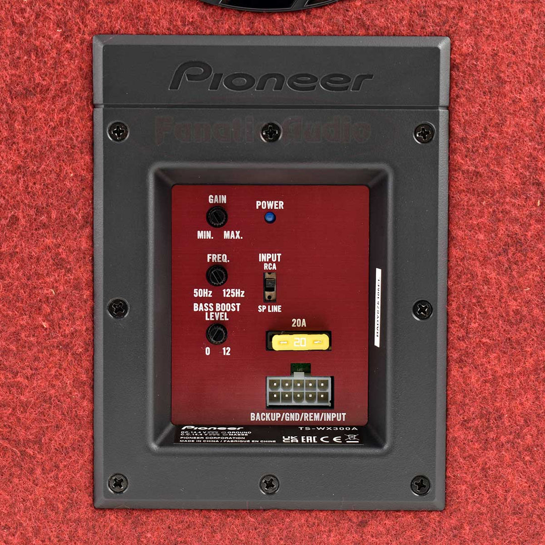 Pioneer TS-WX300A Subwoofer Activo con Amplificador Clase D Integrado