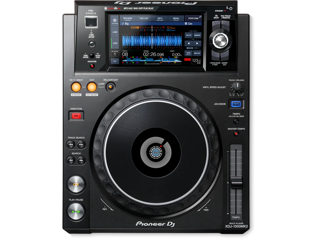Pioneer DJ DJM-450 + XDJ-1000 MK2 Paquete