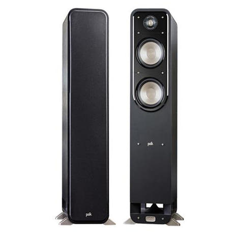 Polk Signature S55E Conjunto de Altavoces de Suelo (Negro)