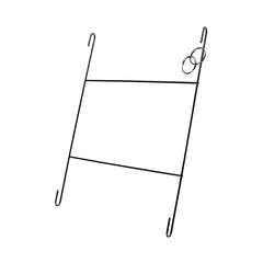 Soporte de metal para colgar discos de vinilo (paquete de 5)
