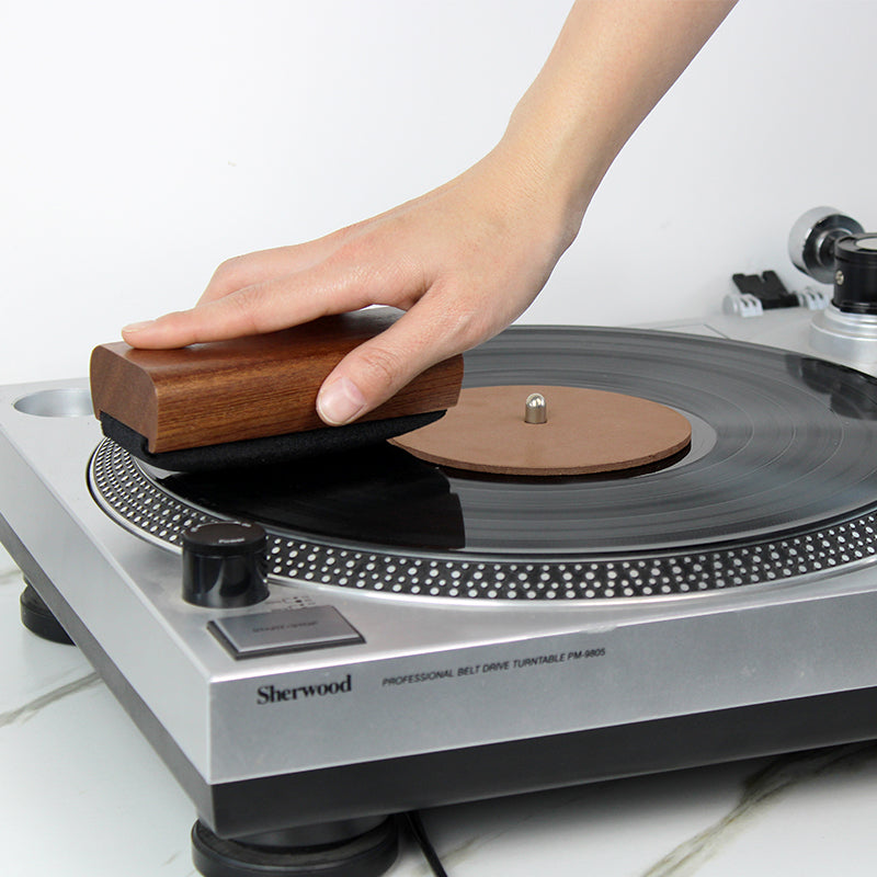 Kit de limpieza para discos de vinilo (3 en 1)