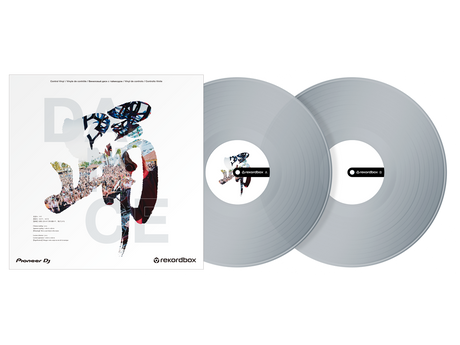 RB-VD2-CL Rekordbox control vinyl (set de 2) (transparente)
