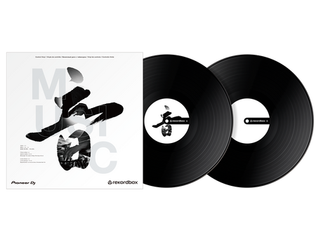 RB-VD2-K Rekordbox control vinyl (set de 2) (negro)