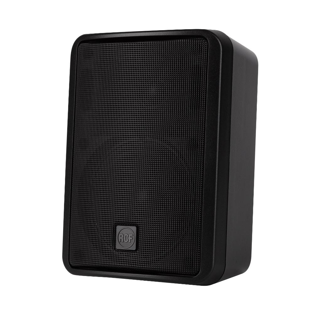 RCF altavoz de pared de 2 vías de 4" set (2 unidades) 40W 8 Ohm IP55, Negro
